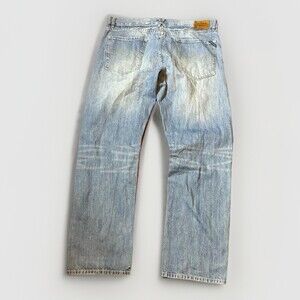 Y2K LRG Lifted Research Group Jeans Mens Sz 38 Blue Baggy Hip Hop Skater Y2K